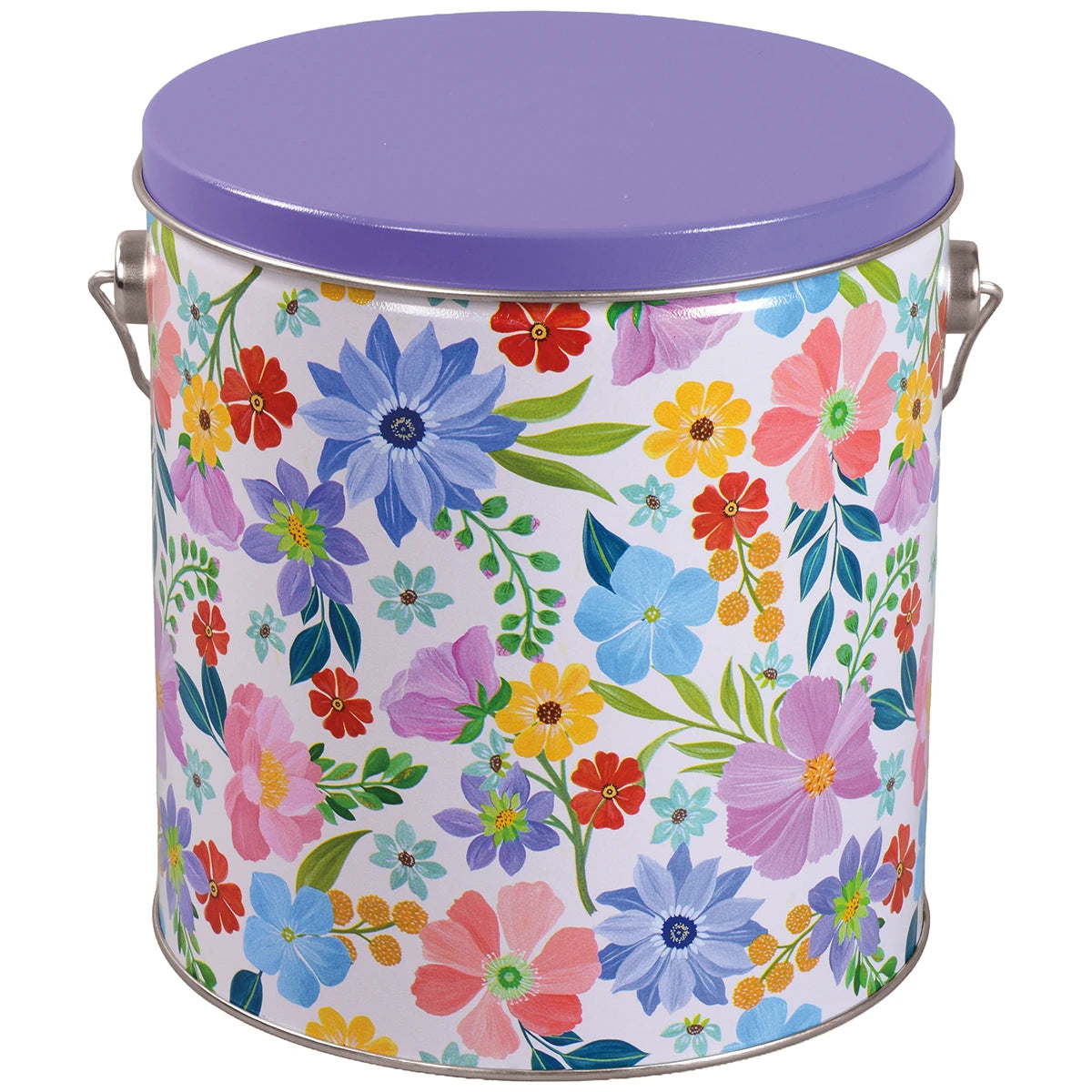 1 Gallon Spring Bloom Popcorn Tin - Gourmet Gift | Midtown POP