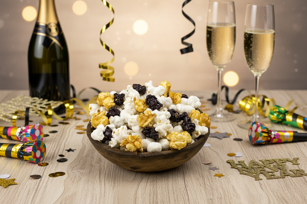 Black and Gold Team π π βΎοΈ π β½οΈ Gourmet Popcorn
