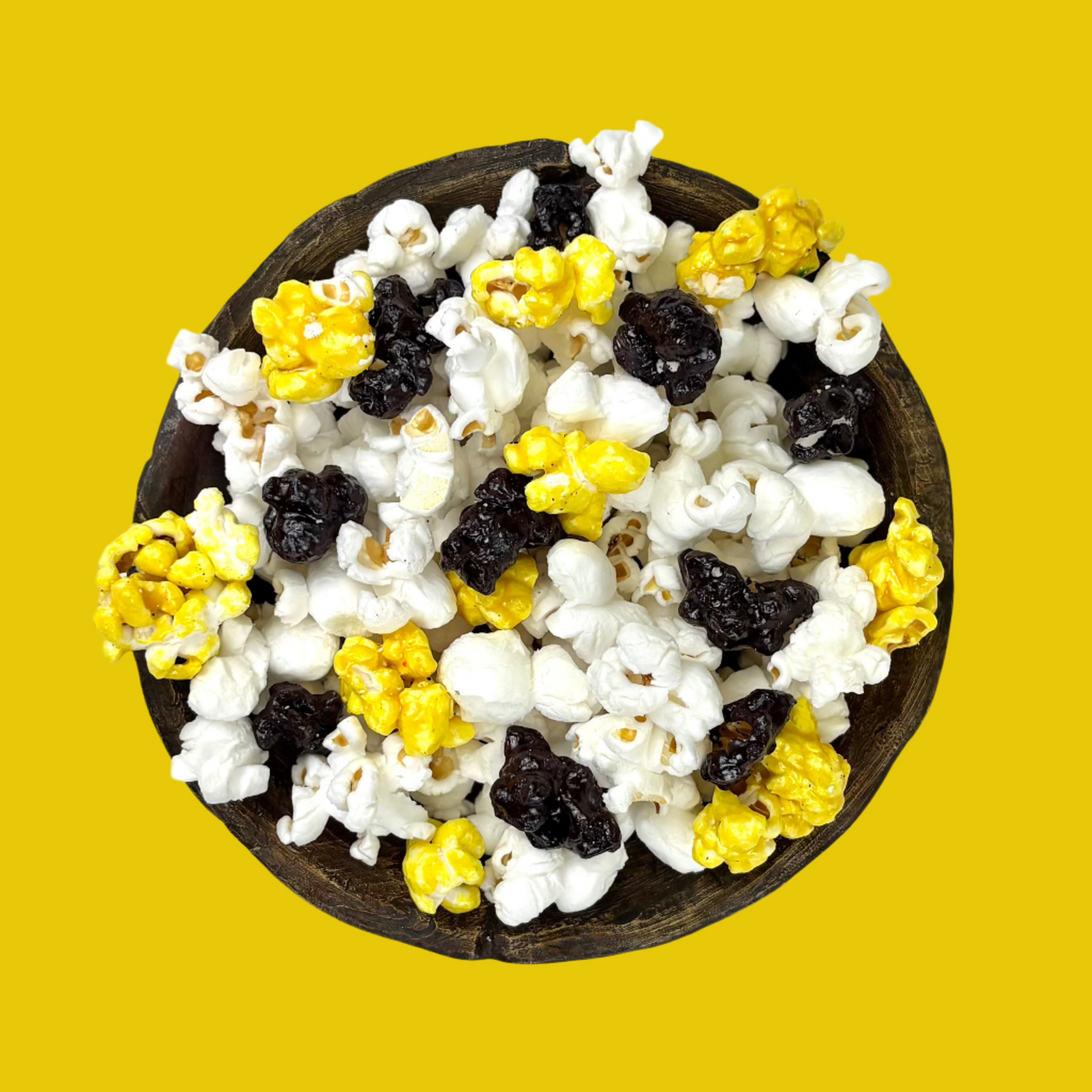 Black and Yellow Team π π βΎοΈ π β½οΈ Gourmet Popcorn