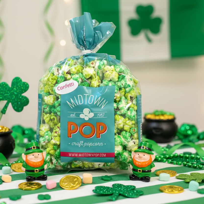 St. Patrick's Day Confetti 💚☘️ Gourmet Popcorn