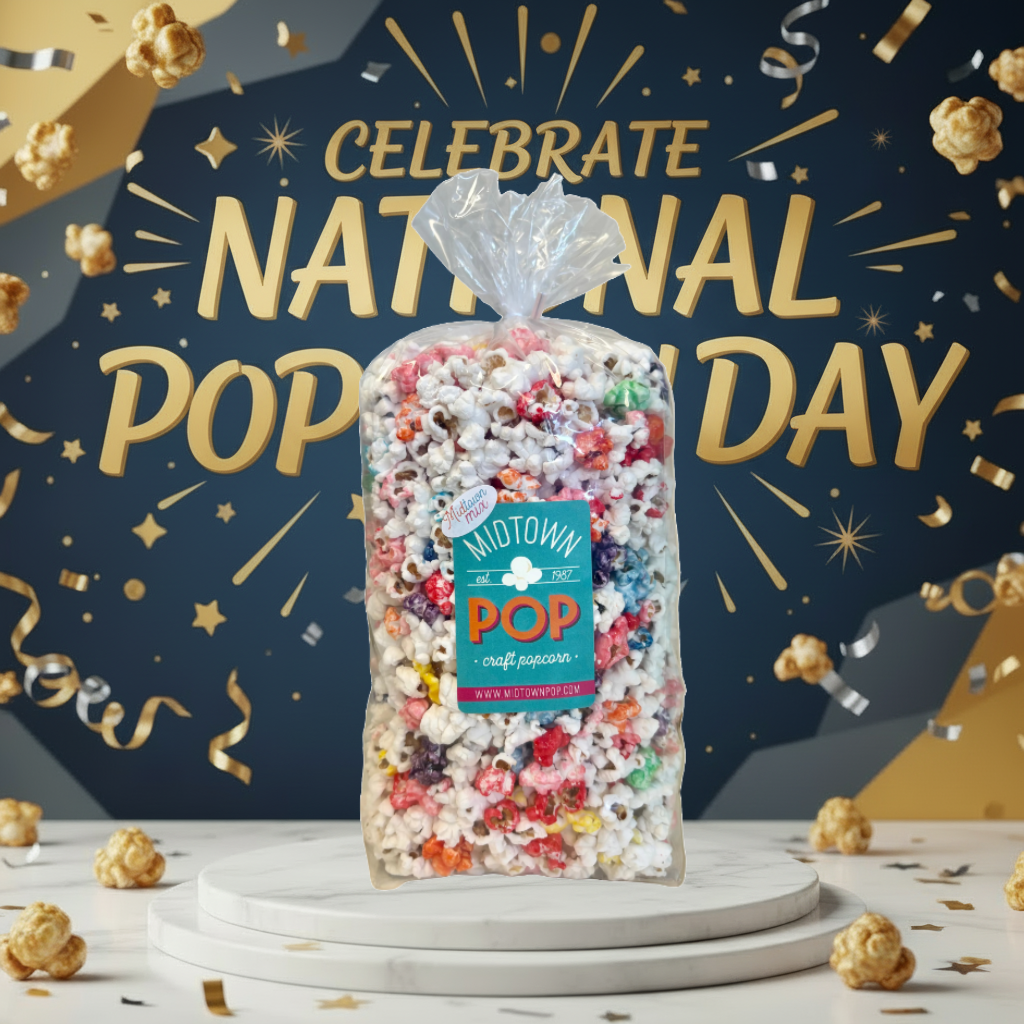 Midtown Mix (Confetti + Regular) π Gourmet Popcorn