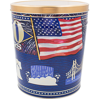 3.5 Gallon - USA 250th 🇺🇸 - Gourmet Popcorn Tin