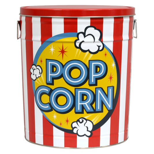 6.5 Gallon - Freshly Popped 🍿 - Gourmet Popcorn Tin