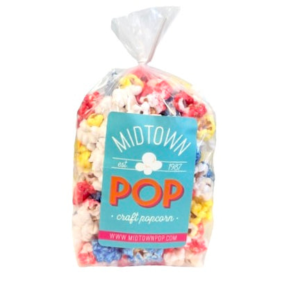 Red, Blue, Yellow, Black 🔴🟡⚫️🔵 Celebration Popcorn | Gourmet Midtown Pop