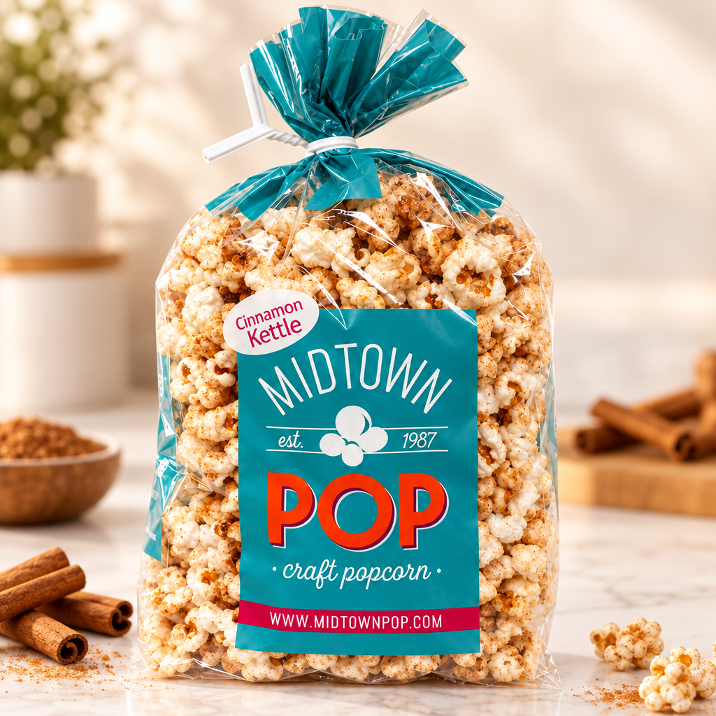 Cinnamon Kettle Corn Gourmet Popcorn