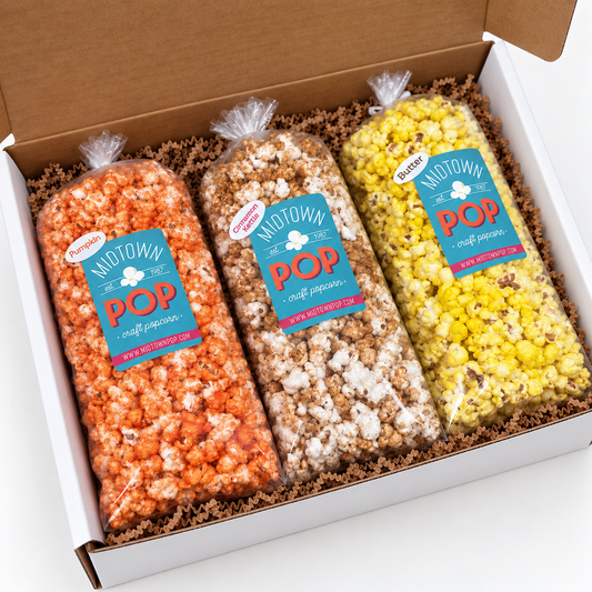 Fall 🍿 Sampler Gourmet Popcorn