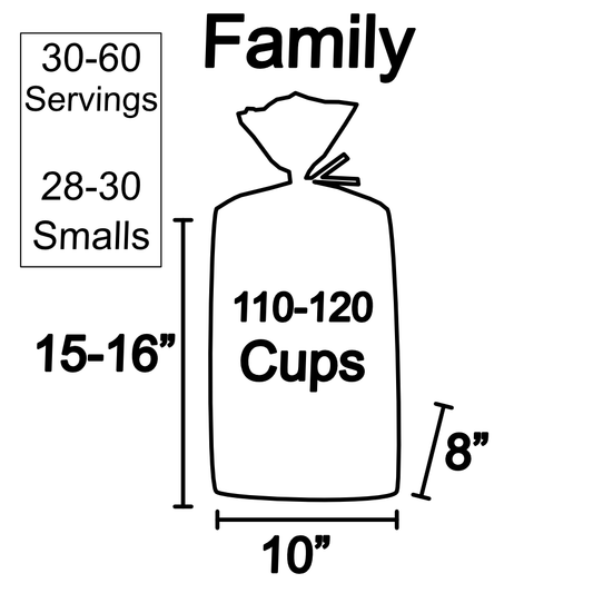 Family Bag Custom Mix (110-120 Cups)