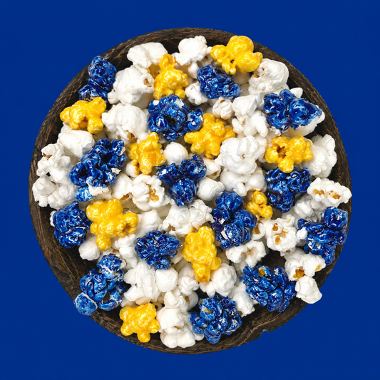 Blue & Yellow Team 🏀 🏈 ⚾️ 🏒 ⚽️ Gourmet Popcorn