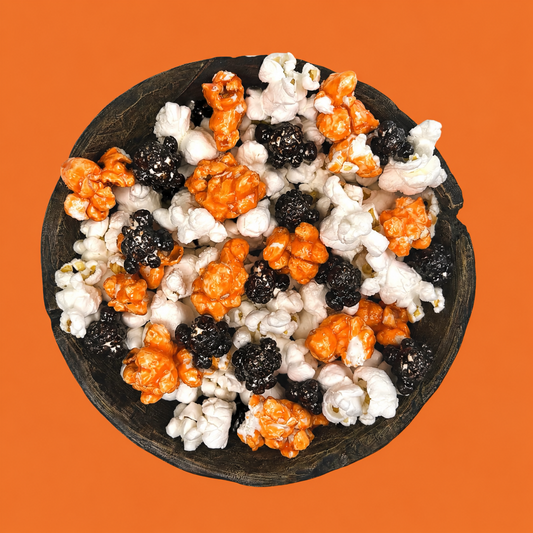 Orange and Black Team 🏀 🏈 ⚾️ 🏒 ⚽️ Gourmet Popcorn