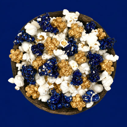 Dark and Gold Blue Team 🏀 🏈 ⚾️ 🏒 ⚽️ Gourmet Popcorn