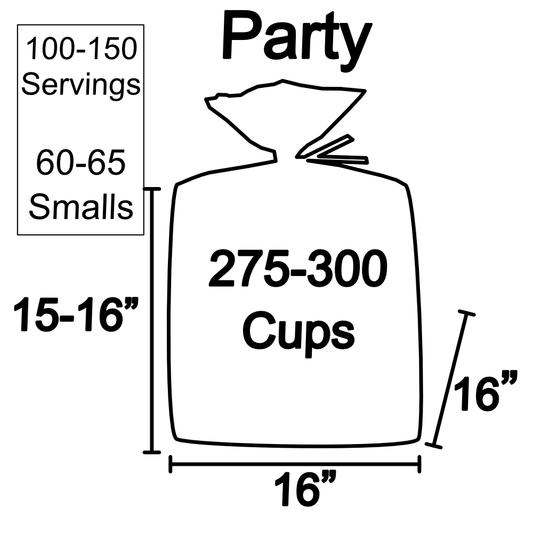 Party Bag Mix (275-300 Cups)